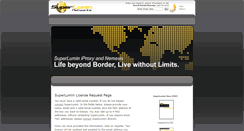 Desktop Screenshot of license.superlumin.com